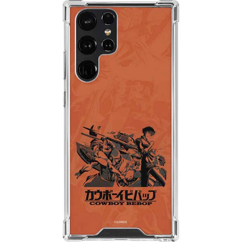 Cowboy Bebop Bebop Crew Galaxy S22 Ultra Clear Case