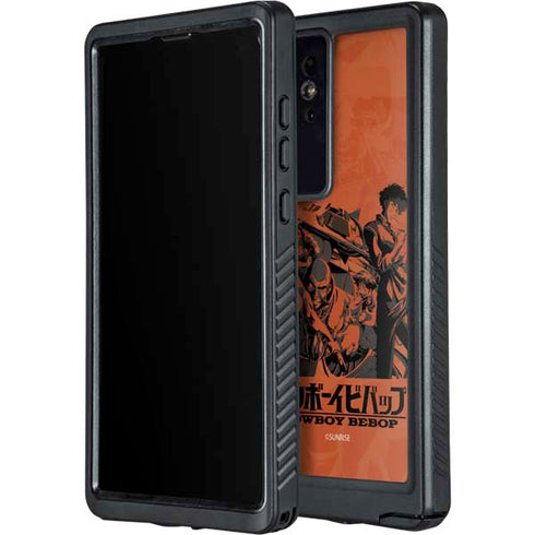 Cowboy Bebop Bebop Crew Galaxy S24 Ultra Waterproof Case