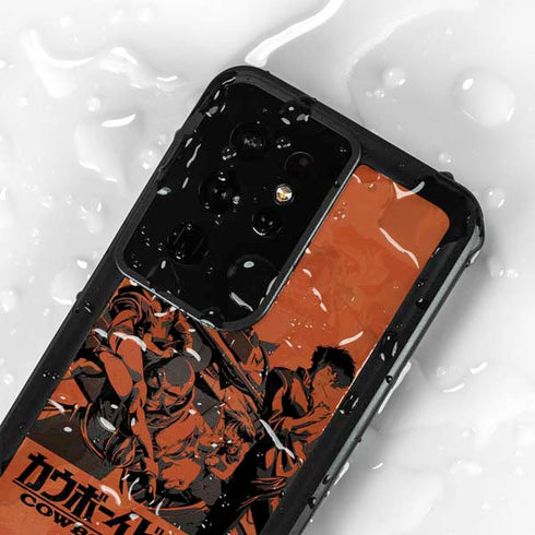 Cowboy Bebop Bebop Crew Galaxy S24 Ultra Waterproof Case