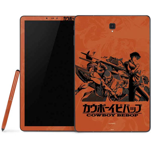 Cowboy Bebop Bebop Crew Samsung Galaxy Tab Skin