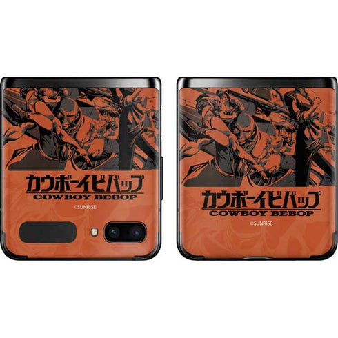 Cowboy Bebop Bebop Crew Galaxy Z Flip Skin