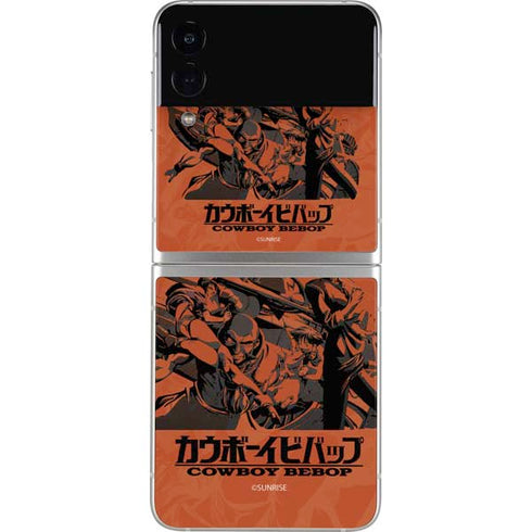 Cowboy Bebop Bebop Crew Galaxy Z Flip3 5G Skin