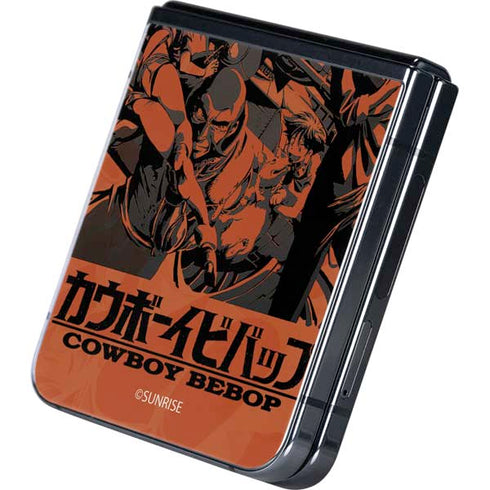 Cowboy Bebop Bebop Crew Galaxy Z Flip5 5G Skin