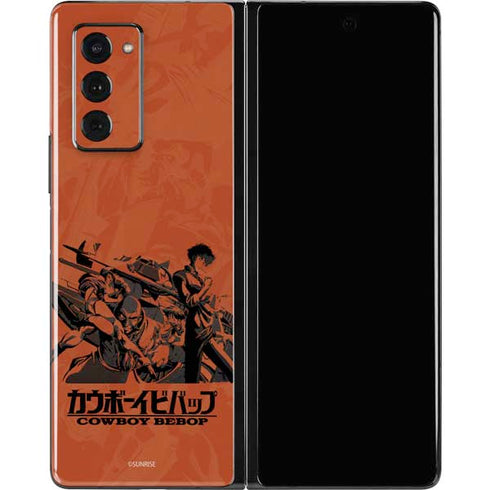 Cowboy Bebop Bebop Crew Galaxy Z Fold2 5G Skin