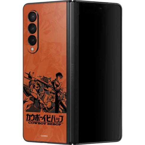 Cowboy Bebop Bebop Crew Galaxy Z Fold3 5G Skin