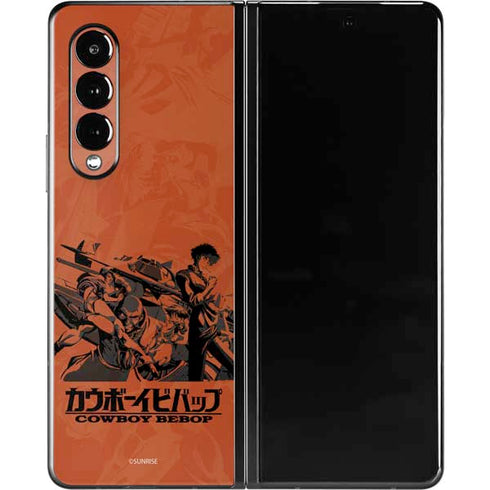 Cowboy Bebop Bebop Crew Galaxy Z Fold3 5G Skin