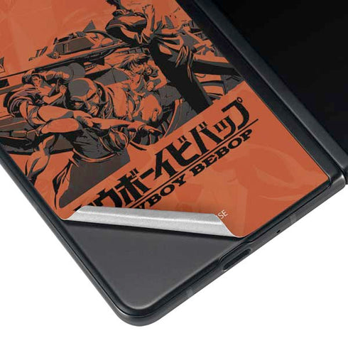 Cowboy Bebop Bebop Crew Galaxy Z Fold3 5G Skin