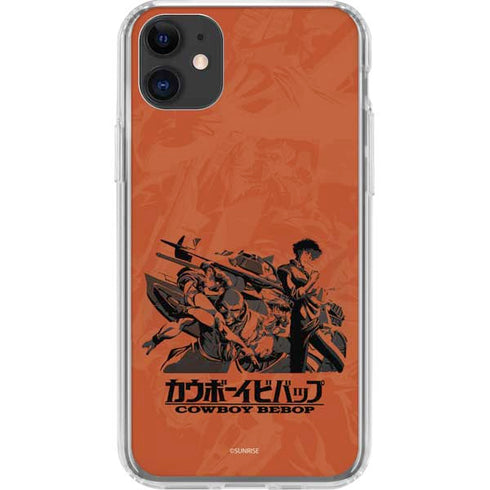 Cowboy Bebop Bebop Crew iPhone 11 Clear Case