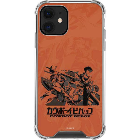 Cowboy Bebop Bebop Crew iPhone 12 Clear Case