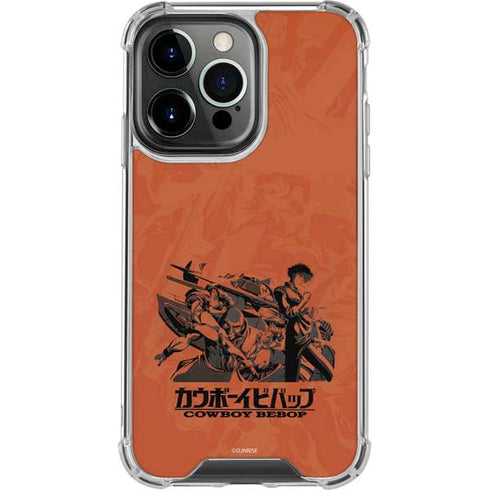 Cowboy Bebop Bebop Crew iPhone 14 Pro Clear Case