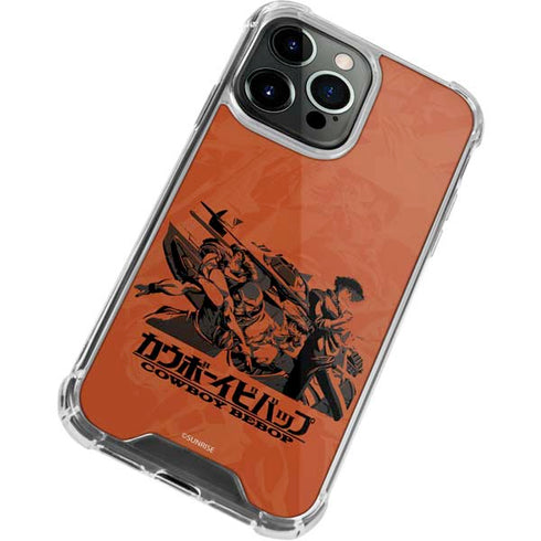Cowboy Bebop Bebop Crew iPhone 14 Pro Clear Case