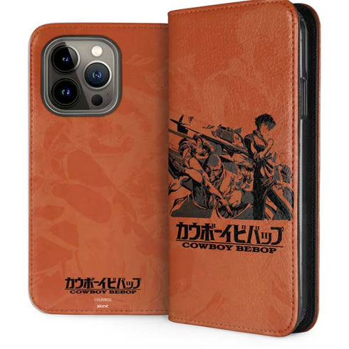 Cowboy Bebop Bebop Crew iPhone 14 Pro Folio Case