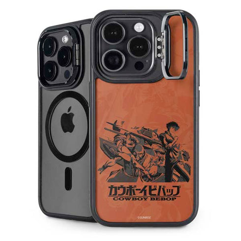 Cowboy Bebop Bebop Crew iPhone 15 Pro Kickstand Case