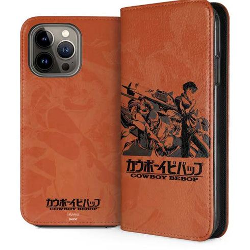 Cowboy Bebop Bebop Crew iPhone 15 Pro Max Folio Case