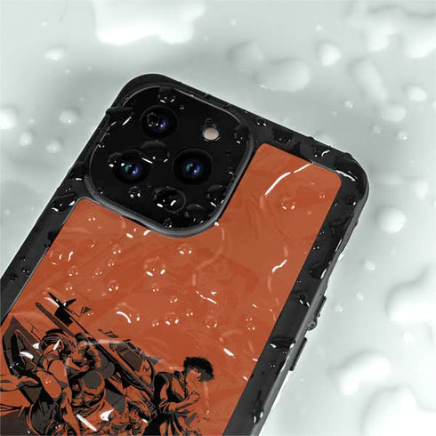 Cowboy Bebop Bebop Crew iPhone 15 Pro Waterproof Case