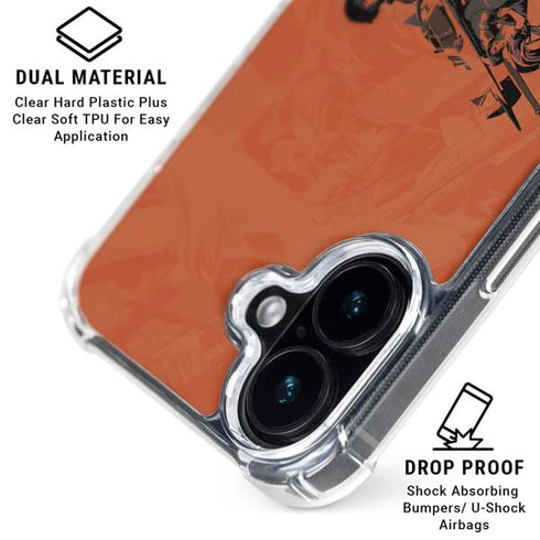 Cowboy Bebop Bebop Crew iPhone 16 Plus Clear Case