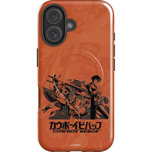 Cowboy Bebop Bebop Crew iPhone 16 Plus Magsafe Impact Case