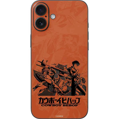 Cowboy Bebop Bebop Crew iPhone 16 Plus Skin