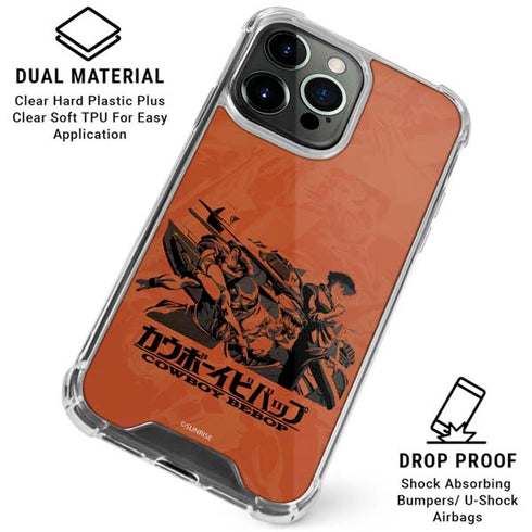 Cowboy Bebop Bebop Crew iPhone 16 Pro Clear Case