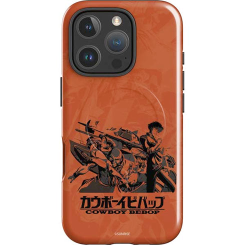 Cowboy Bebop Bebop Crew iPhone 16 Pro Magsafe Impact Case