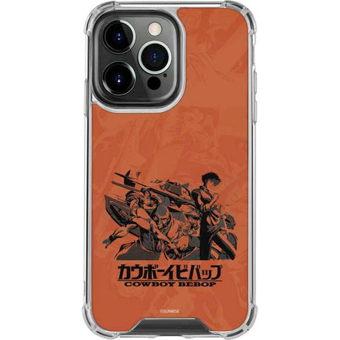 Cowboy Bebop Bebop Crew iPhone 16 Pro Max Clear Case