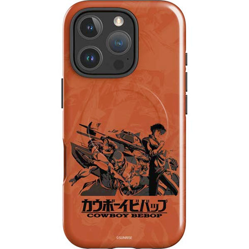 Cowboy Bebop Bebop Crew iPhone 16 Pro Max Magsafe Impact Case
