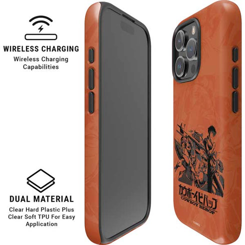 Cowboy Bebop Bebop Crew iPhone 16 Pro Max Magsafe Impact Case