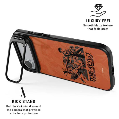 Cowboy Bebop Bebop Crew iPhone 17 Air Kickstand Case