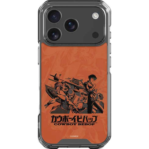 Cowboy Bebop Bebop Crew iPhone 17 Pro Clear Case