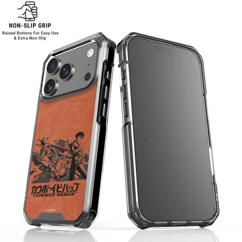 Cowboy Bebop Bebop Crew iPhone 17 Pro Max Clear Case