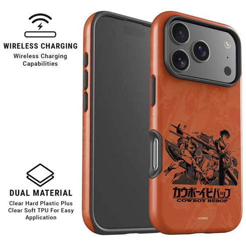 Cowboy Bebop Bebop Crew iPhone 17 Pro Max Magsafe Impact Case