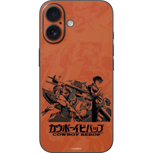 Cowboy Bebop Bebop Crew iPhone 17 Skin