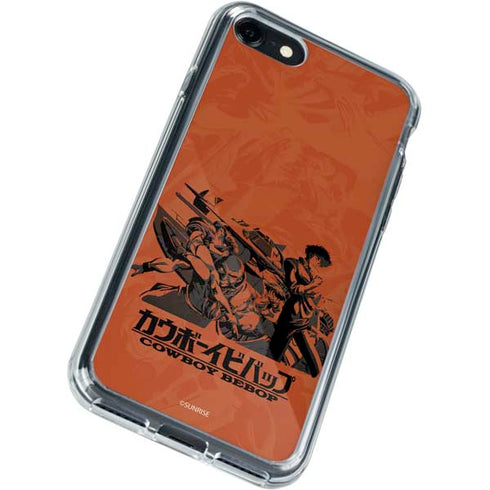 Cowboy Bebop Bebop Crew iPhone SE (2nd & 3rd Gen) Clear Case