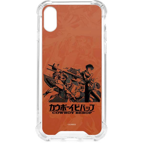 Cowboy Bebop Bebop Crew iPhone XS Clear Case