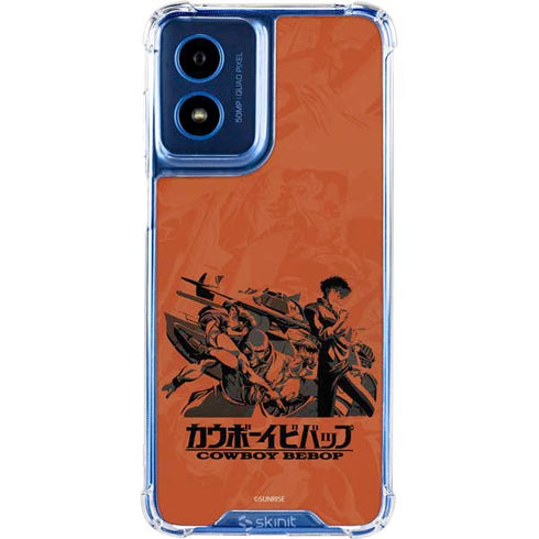 Cowboy Bebop Bebop Crew Moto G Play 4G (2024) Clear Case