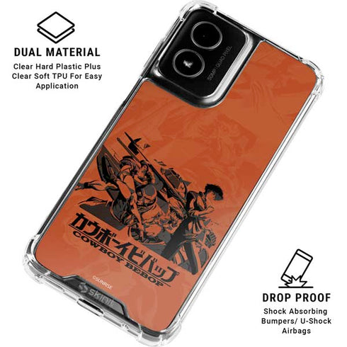 Cowboy Bebop Bebop Crew Moto G Power 5G (2024) Clear Case