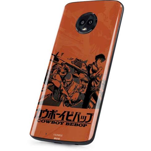 Cowboy Bebop Bebop Crew Moto G6 Skin