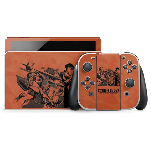 Cowboy Bebop Bebop Crew Nintendo Switch OLED (2021) Skin