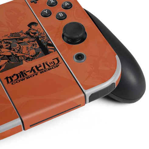 Cowboy Bebop Bebop Crew Nintendo Switch OLED (2021) Skin