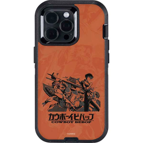 Cowboy Bebop Bebop Crew Otterbox Defender iPhone Skin