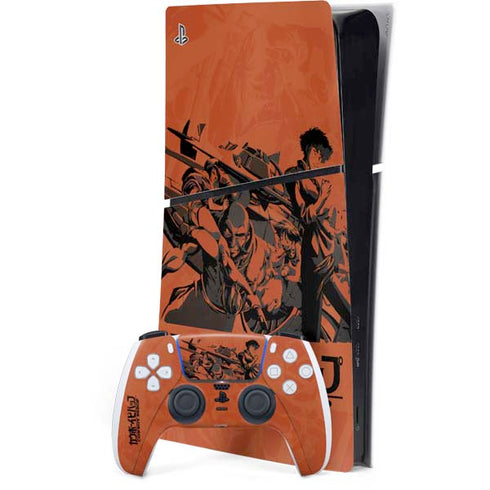 Cowboy Bebop Bebop Crew PS5 Slim Digital Edition Bundle Skin