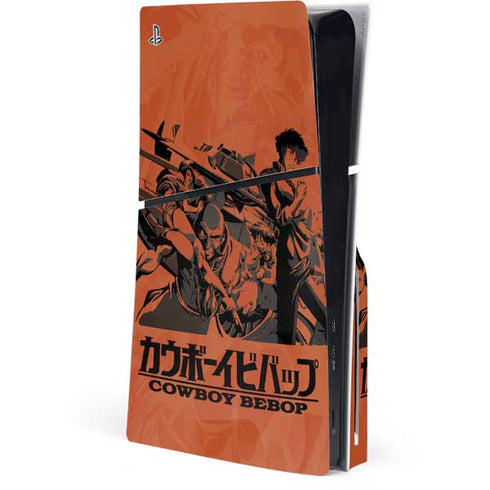 Cowboy Bebop Bebop Crew PS5 Slim Disk Console Skin