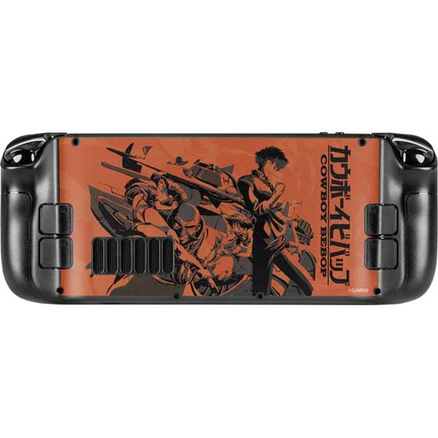 Cowboy Bebop Bebop Crew Steam Deck Handheld Gaming Computer OLED Skin