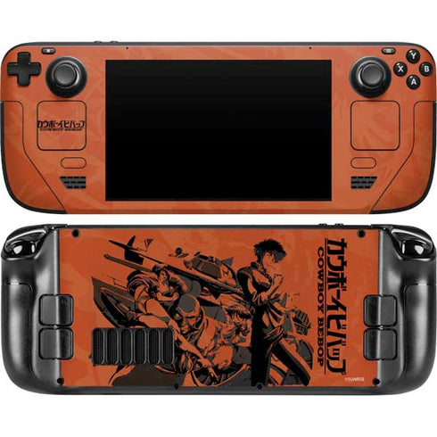 Cowboy Bebop Bebop Crew Steam Deck Handheld Gaming Computer Skin