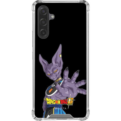Dragon Ball Super Beerus Portrait Galaxy A17 Clear Case