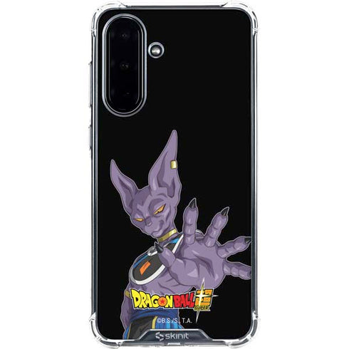 Dragon Ball Super Beerus Portrait Galaxy A36 5G Clear Case