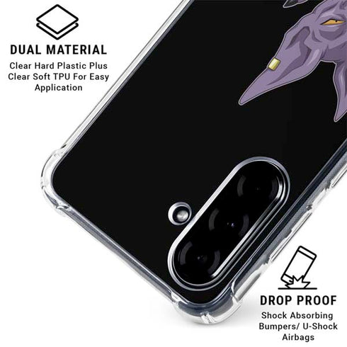 Dragon Ball Super Beerus Portrait Galaxy A36 5G Clear Case