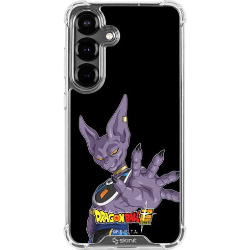 Dragon Ball Super Beerus Portrait Galaxy S26 Clear Case