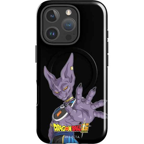 Dragon Ball Super Beerus Portrait iPhone 16 Pro Magsafe Impact Case
