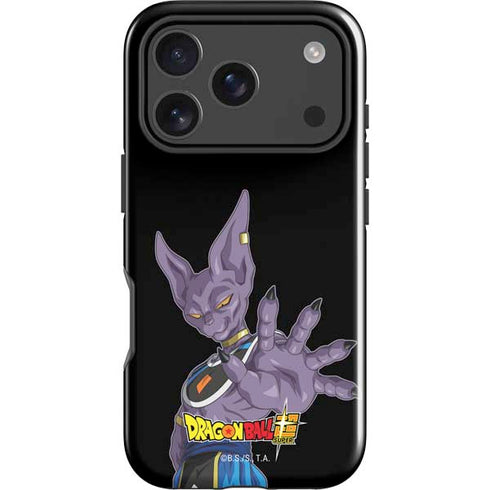 Dragon Ball Super Beerus Portrait iPhone 18 Pro Impact Case